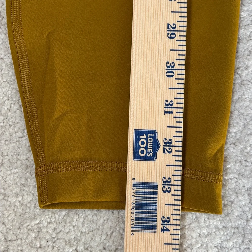 Lululemon Wunder Under Train High Rise 25” Leggings Gold Spice Workout Womens 14 - Picture 15 of 16